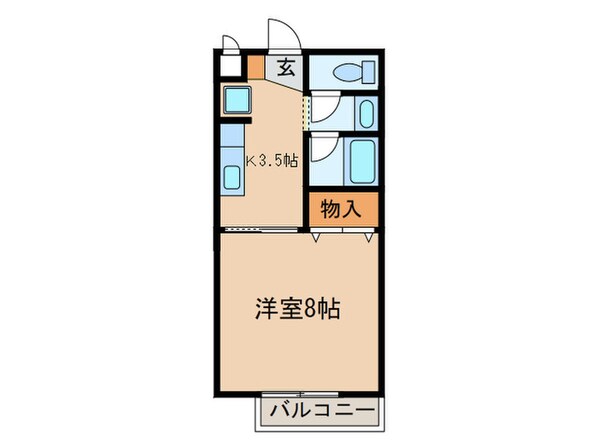 Ｅｉｎ　Ｓａｋｕｒａｉの物件間取画像